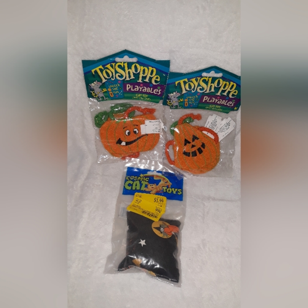 Vintage Petsmart 1999 cat toys Toyshoppe playables   5 toys in all